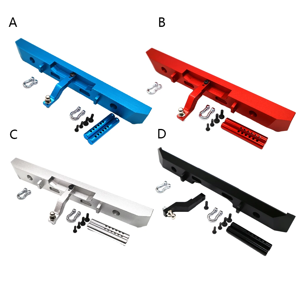 

Прочный задний бампер из алюминиевого сплава для радиоуправляемой машины 1 10 Gen7, запчасти для радиоуправляемой машины, аксессуары для автомобиля, запчасти для обновленной детали радиоуправляемой модели, красный