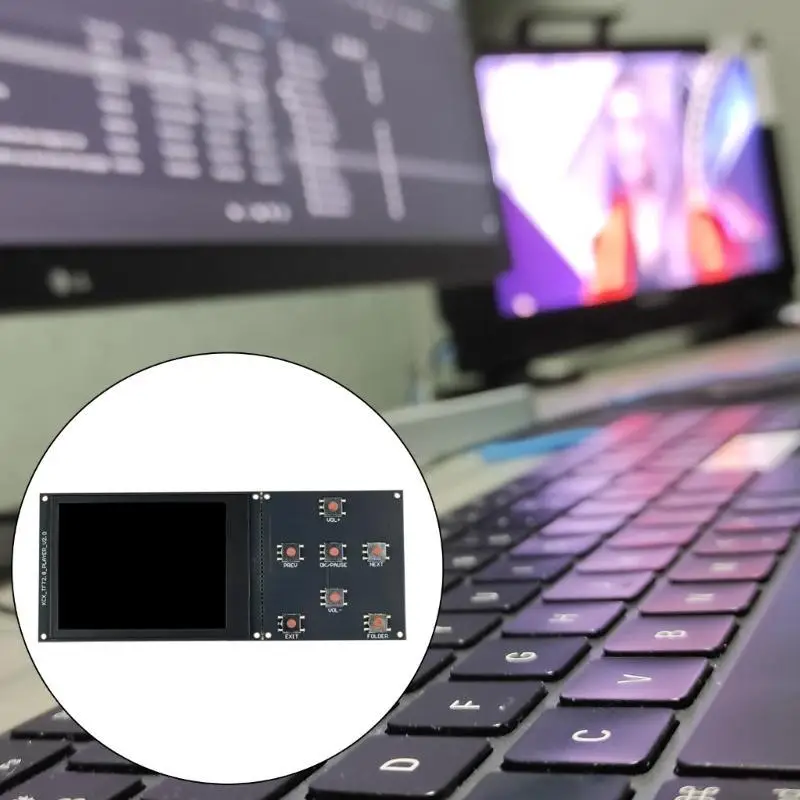 12PC Portable 2.8Inch TFT Display MP3 Audios Decoders Board Featuring Bluetooth-compatible Connectivity And Remote Operation