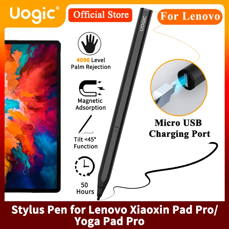 Стилус Uogic для Lenovo Xiaoxin Pad Pro 4096 чувствительность к давлению отклонение пальмы YOGA