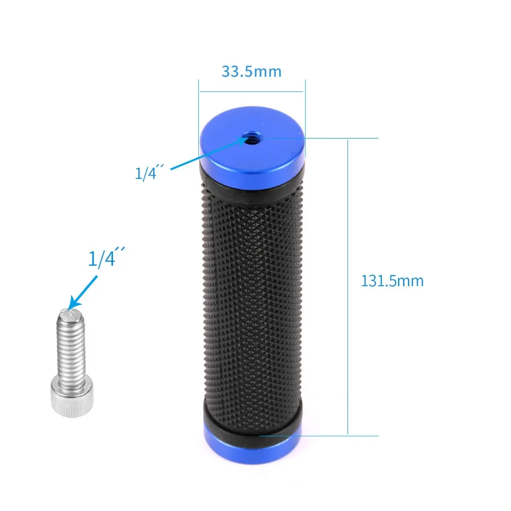 Universal Handheld Bar Halter Grip 1/4 "Schraube Stativ Stange für Stabilisator Gimbal DSLR Kamera Halterung Griff für Gopro 9 8 smartphone – Detail 25