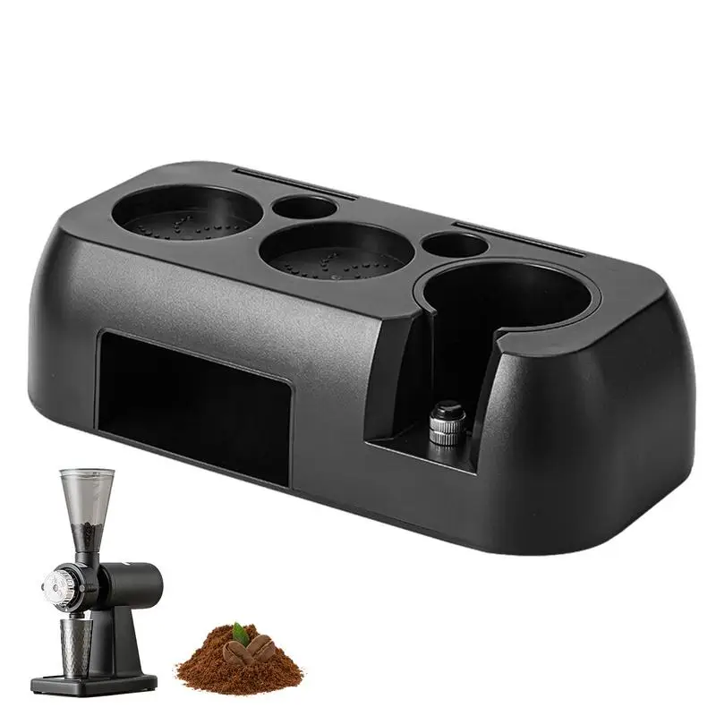 

Стойка для тампинга эспрессо, стойка для темпера, органайзер для кофе с противоскользящей нижней основой, держатель для портативного держателя