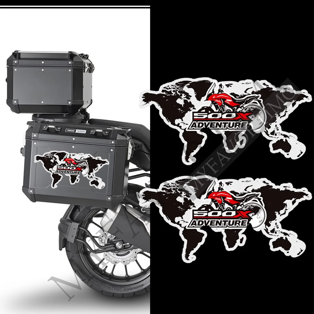 Per Honda Cb500X Cb 500 X 500X Bauletti Valigie Valigie In Alluminio Emblema Logo Adesivi Decalcomanie Protector