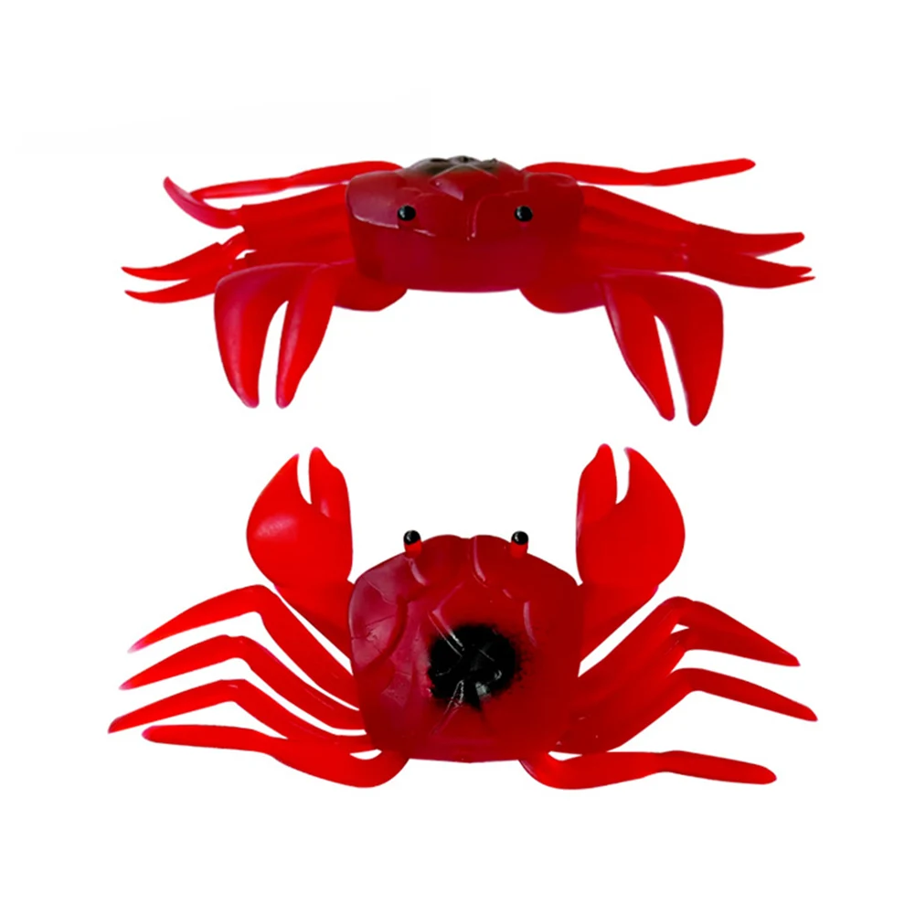 

Fishing Crab Soft Lure 10/14cm Crab Soft Lure PVC Sea Fishing Equipment Trap White/Red High Quality Iscas Pesca