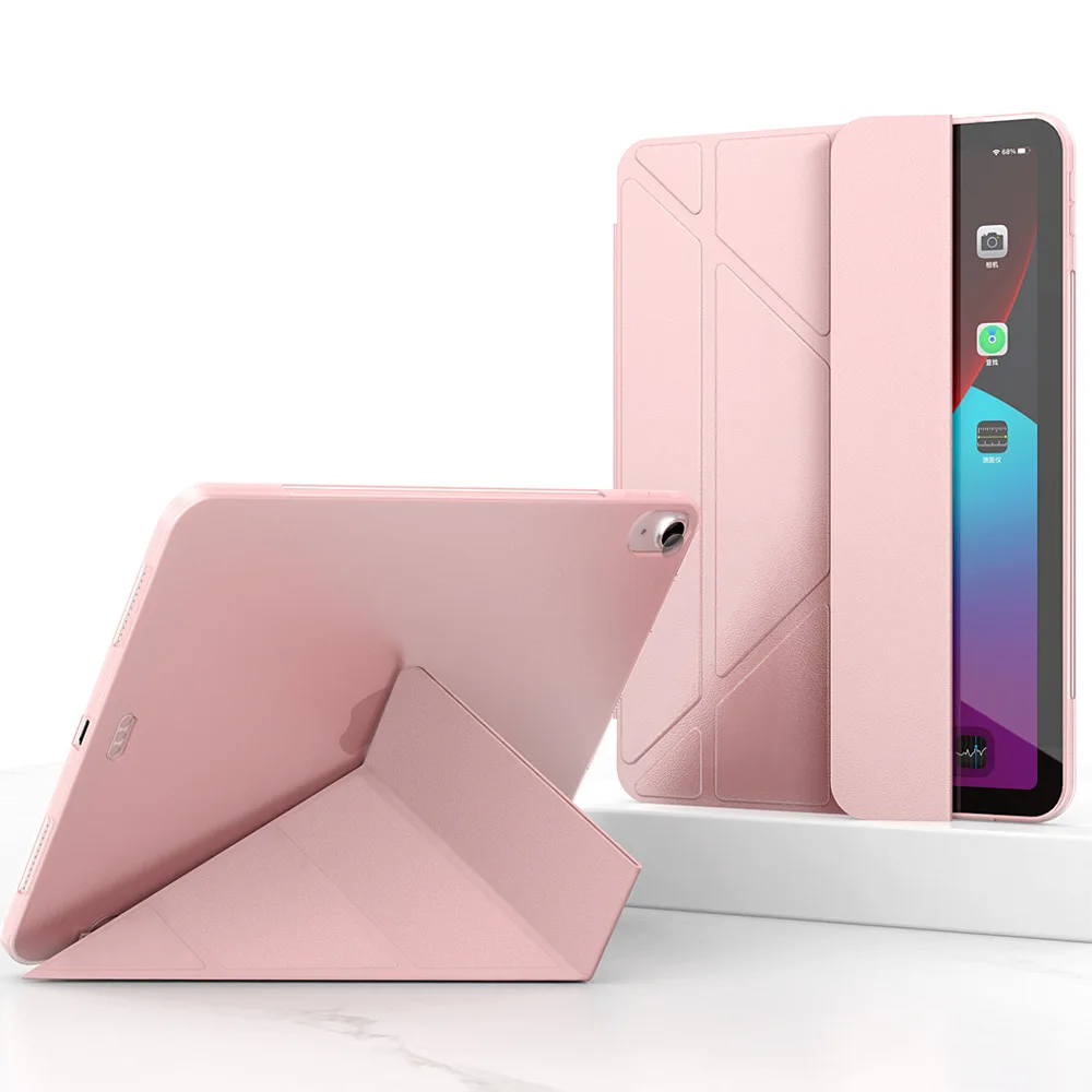 para Ipad Pro 10.5 Case Couro do Plutônio Capa Inteligente para Ipad ar Cases2023 Tpu Case Macio para Ipad Pro 10.5 A1701 A1709 A2152 A2123 - Imagem 4
