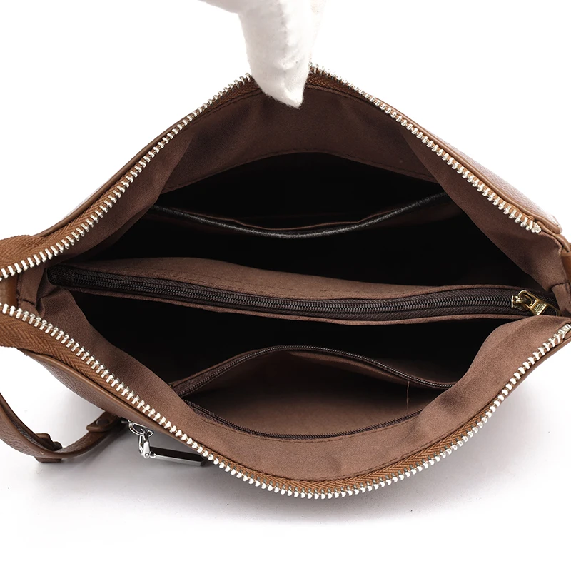 Large-capacity crossbody bag, travel convenience bag, commuting storage bag, adjustable shoulder strap, single shoulder bag, ret