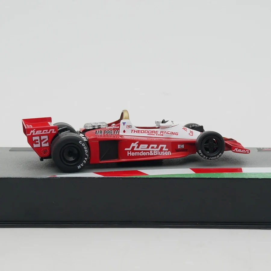 Ixo 1:43 Racing WOLF WR3 1978 Keke Rosberg Diecast Car Model Metal