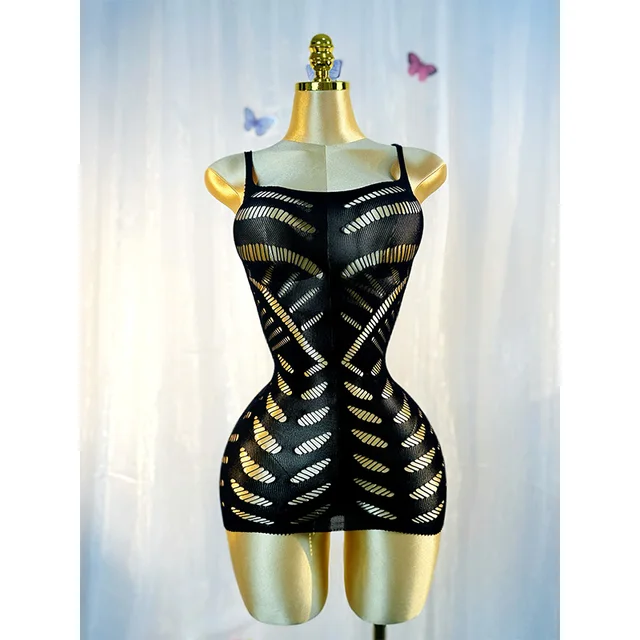 Sexy Cover Up Hollow Out Fishnet Dress without Bikini Summer Holiday DSH602