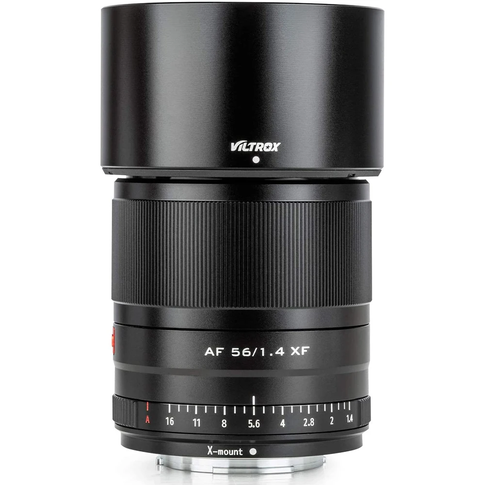 

VILTROX 56 мм F1.4 X Объектив с автофокусом для фотоаппарата Fujifilm Fuji, зеркальная фотография, Большая диафрагма, портретный объектив AF 56/1.4 XF