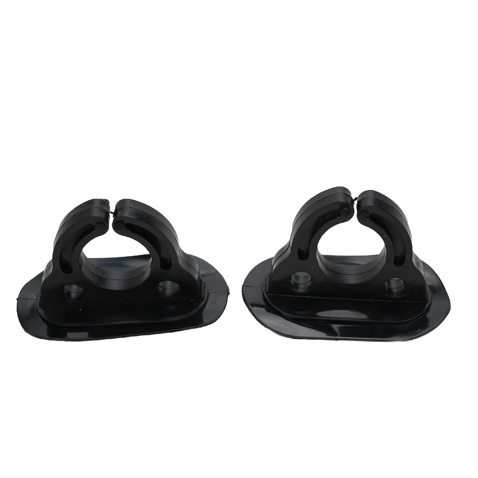 

Replacement 2 Pcs Paddle Holders Black For Inflatable Boats For Rubber Boats PVC Paddle Clips High Quality Light