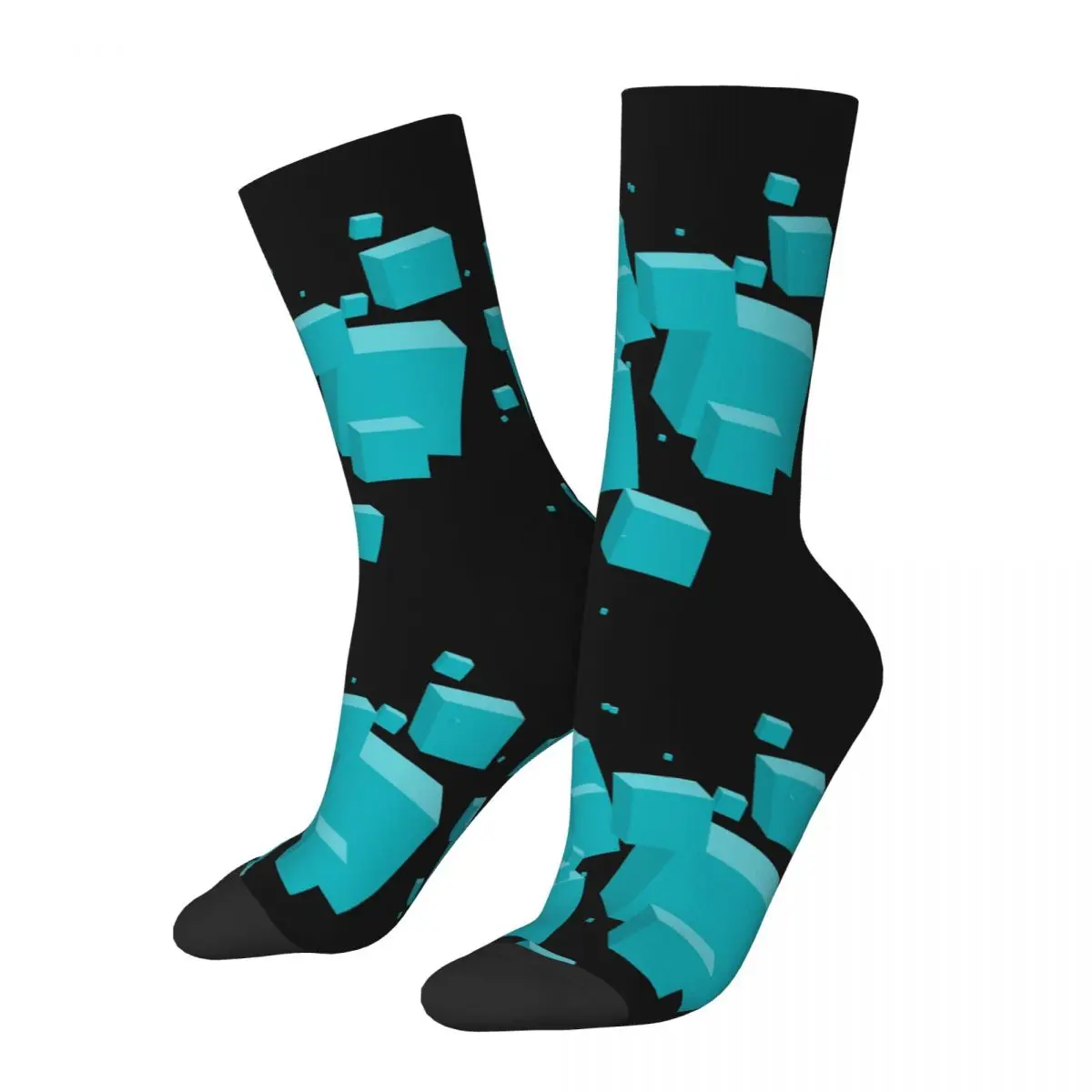 

Funny Happy Men's Compression Socks MONUMENT Essential Retro Harajuku Monument Valley Ida Totem Ustwo Games Crew Sock