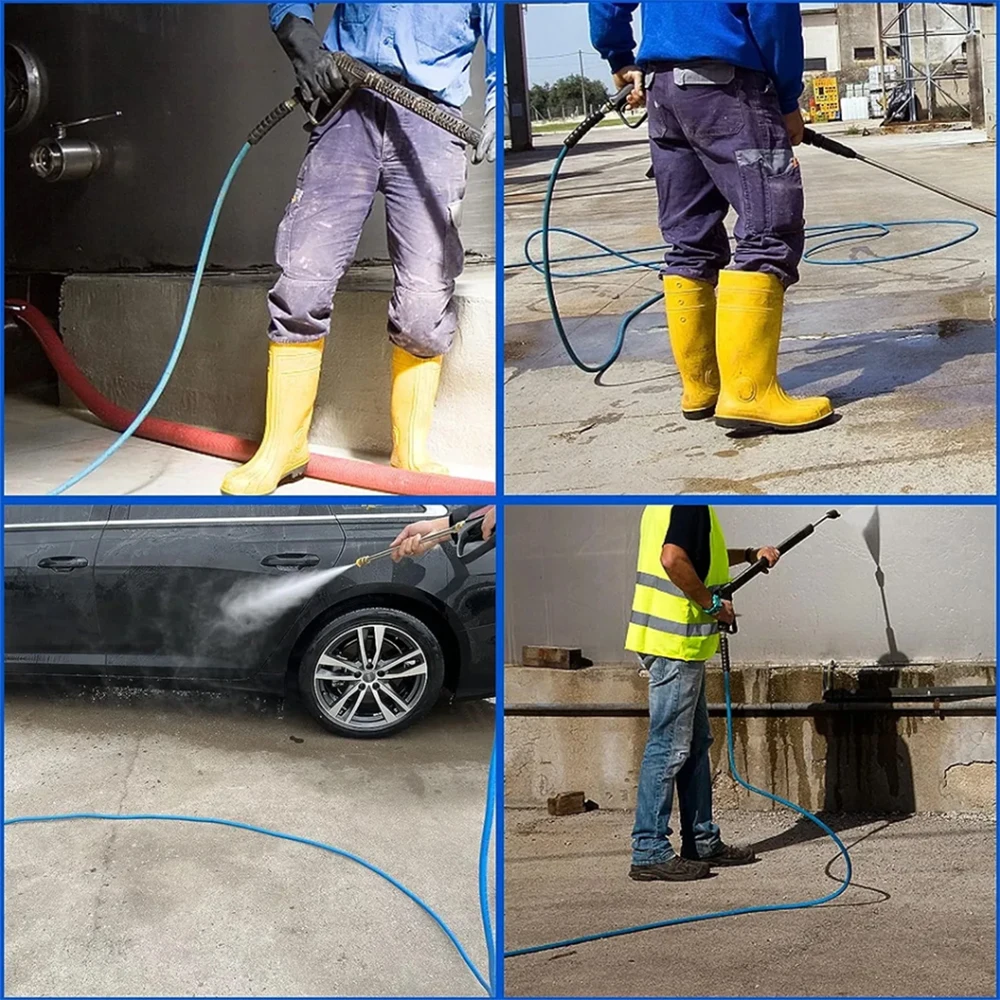 0.5~30M Super Flexible Kink Resistant Power Washer Hose, Car wash Pipe ,for some of Patriot/ Daewoo/Black & Decker/ Bort