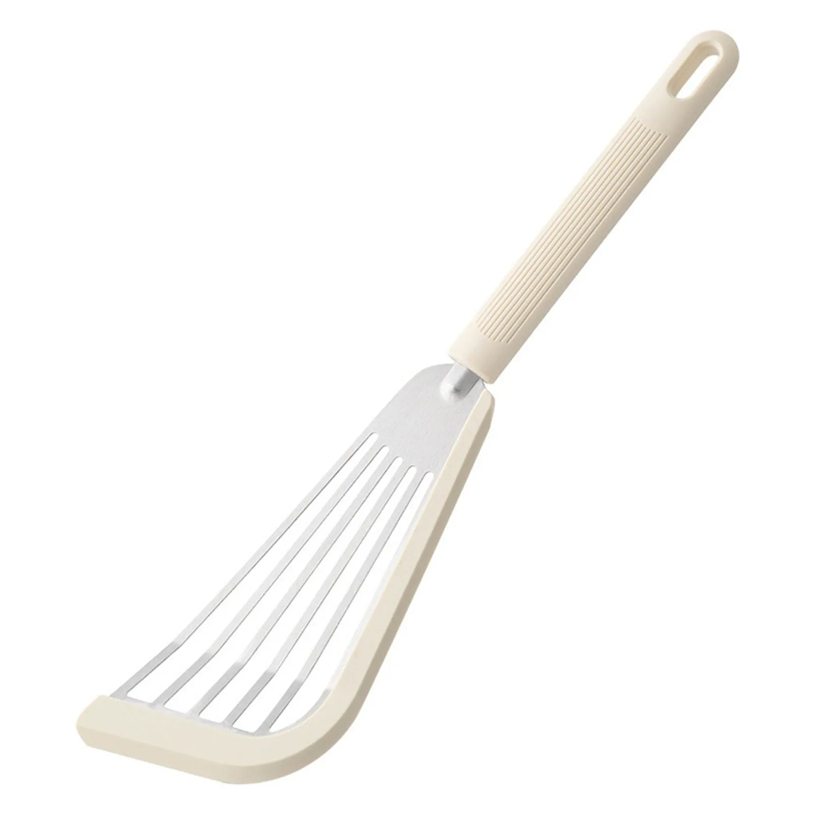 

Stainless Steel Frying Spatula Heat Resistant Non Slip Handle Multipurpose Nonstick Fish Turner For Kitchen Serving Tools