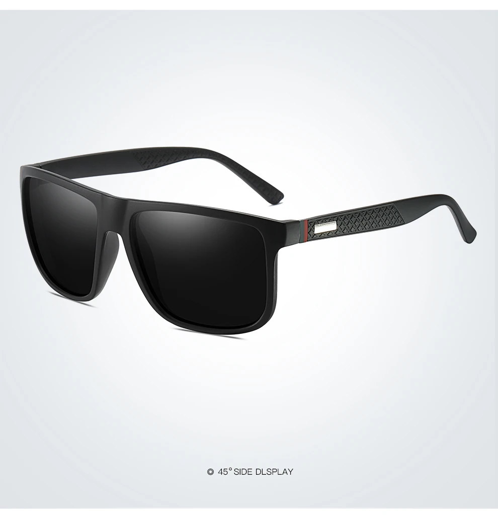 Modische Vintage Quadratische Unisex-Sonnenbrille für Männer und Frauen Luxusmarken-Designer Herren-Sonnenbrillen zum Fahren und Angeln – Detail 11