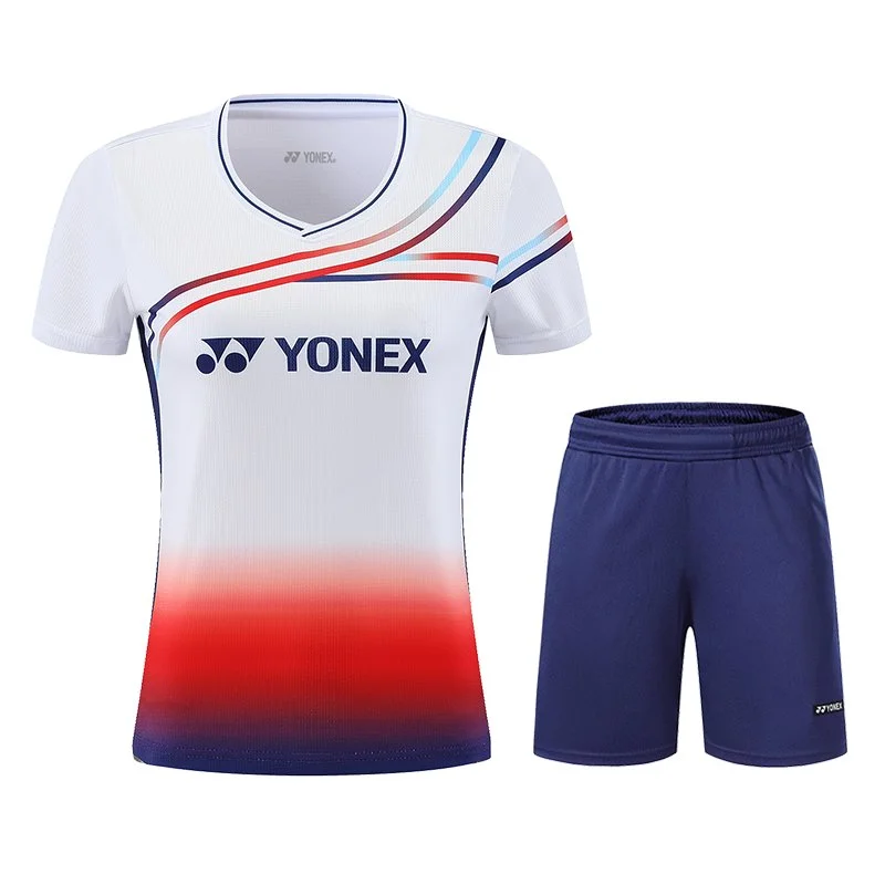 Yonex Badminton Wear Competition Training Wear Fashionable Quick-Drying Breathable Sweat-Absorbent Top Short Sleeve T-Shirt short sleeve t shirt badminton uniforms