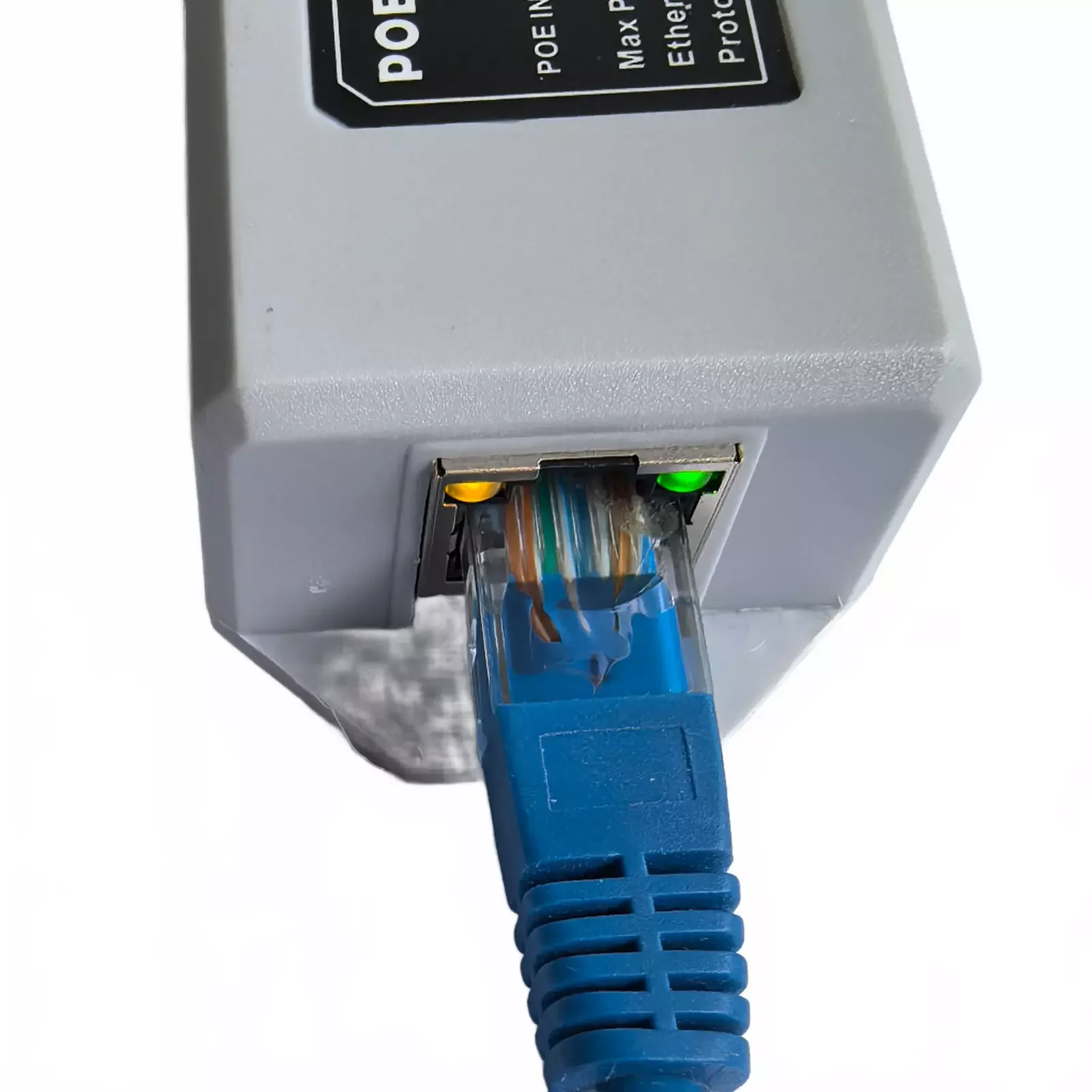 DSLRKIT 1 PoE in 2 PoE Out Gigabit Passthrough Switch Extender Cascade Repeater