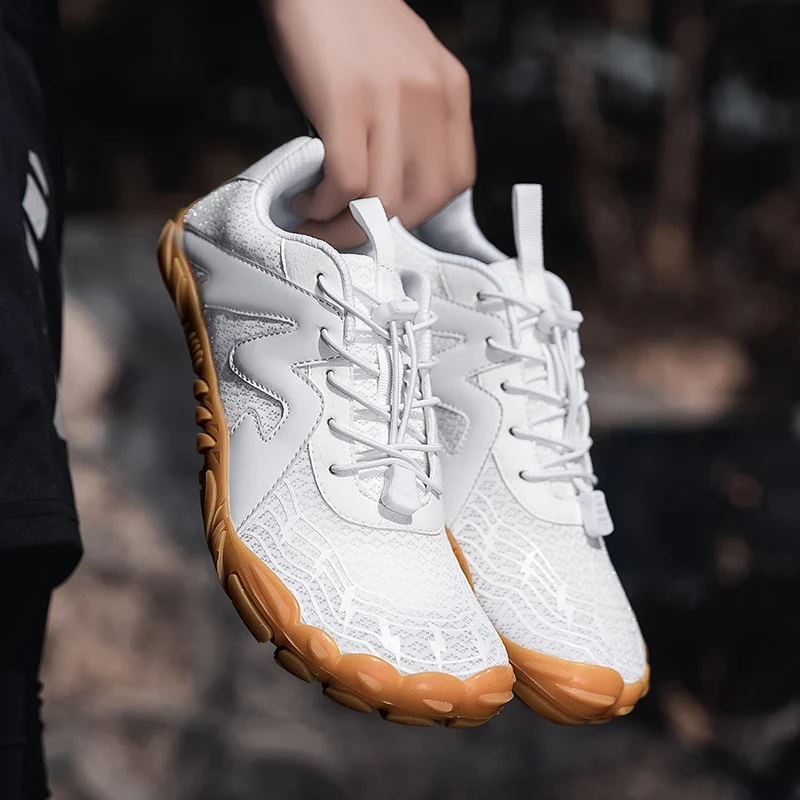 Quick-Drying Shoes with Adjustable Laces - Breathable Mesh, Non-Slip Soles, Comfortable for Yoga, Fitness, Stream, Fitness, Walking, Fishing, Surfing, Cycling, Rock Climbing - Multi-Purpose Shoes