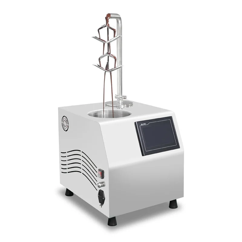 Electric Chocolate Melting Machine 5 Liters Oily Chocolate Tempering Machine With Touch Screen Stainless Steel