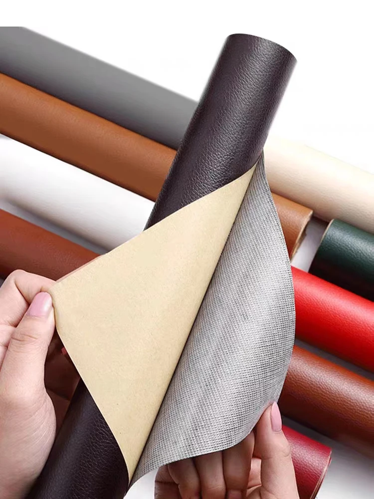 Self-Adhesive Artificial Leather Repair Patches PU Leather Fabric Stickers  for Leather Clothes Car Seats Bags Repair Sticky Tool - AliExpress