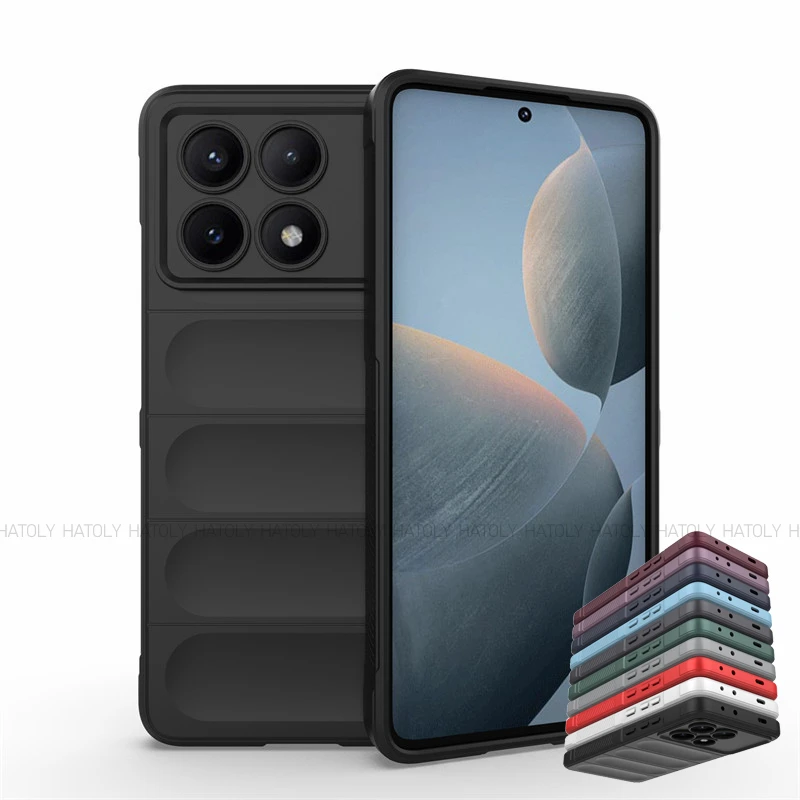 Per Xiaomi Poco X6 Pro 5G Custodia Xiaomi Poco X6 X6 Pro 5G Cover Antiurto Soft Silicone Tpu Cover Posteriore Del Telefono Xiaomi Poco X6 Pro