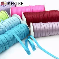 10-30Meters Bra Elastics Strap 6/8/10/15mm Polyester Elastic Band for Sewing Underwear Colored Rubber Bands Elasticity Belt Bias 1