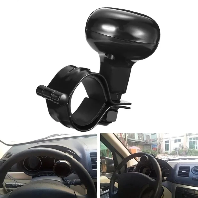 Universal Truck Heavy Car Duty Steering Wheel Knob Anti Slip Spinner Handle Booster Grip Protective Auxiliary Ball Safe