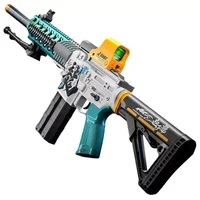 JF Electric Soft Flyer Launcher M416 Foam Disc Blaster with 10-15m Shooting Range 1