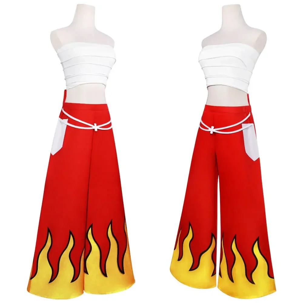 Sprookjesachtige Anime Erza Scharlaken Cosplay Kostuum Top Broek Pak Vrouw  Feest Halloween Kostuum - AliExpress, image size:1000x1000