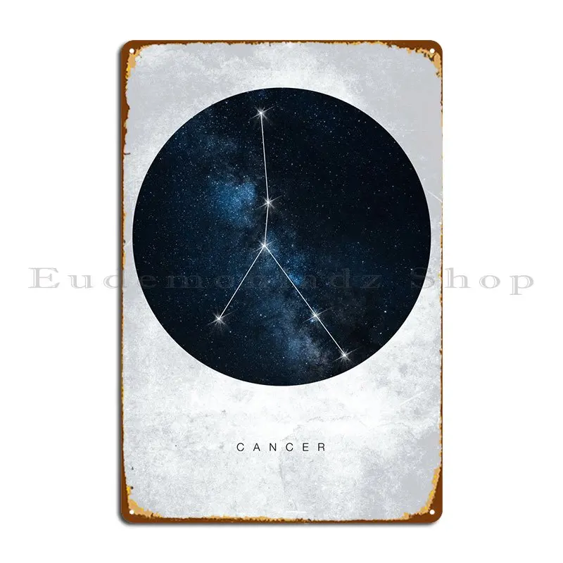 

Cancer Metal Sign Poster Decoration Party Wall Decor Designing Tin Sign Poster