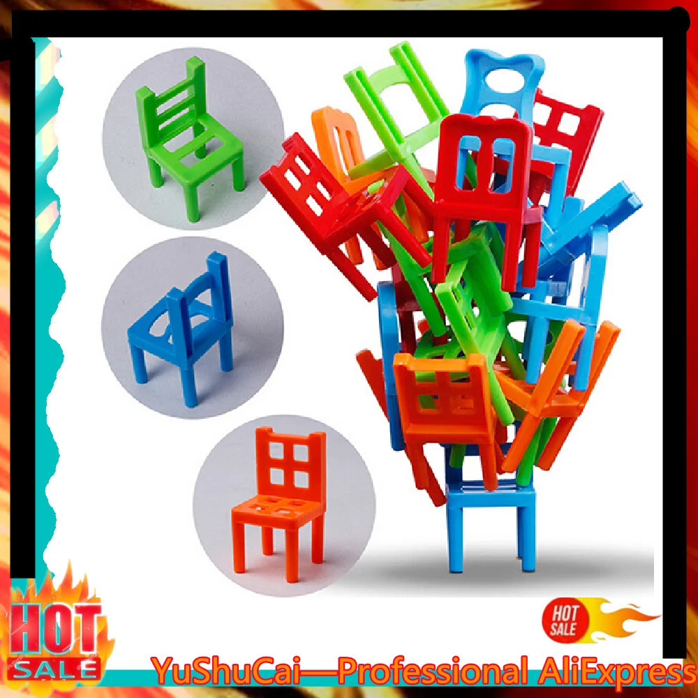 Balance Blocks Toy Educational Toy Balance Chairs Chair Game
