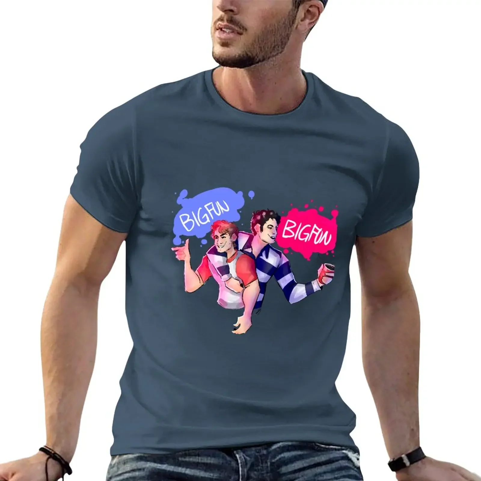 

BIG FUN BIG FUN T-Shirt new edition heavyweights boys whites big and tall t shirts for men