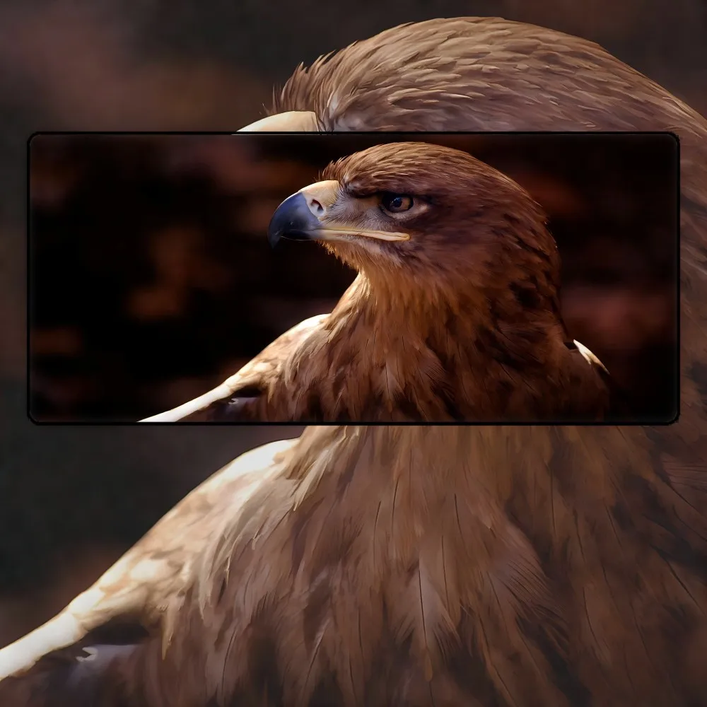1pc Eagle Raptor Mouse Mat Desk Mat With Pad Gaming Accessories Prime Gaming XXL Keyboard Pad 6