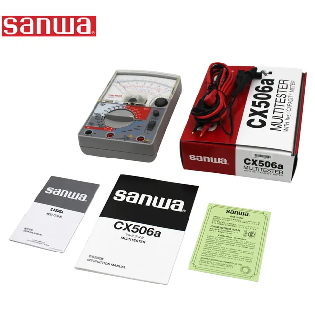 Sanwa CX506A Analog Multimeter Pointer MultiFunction MultiRange