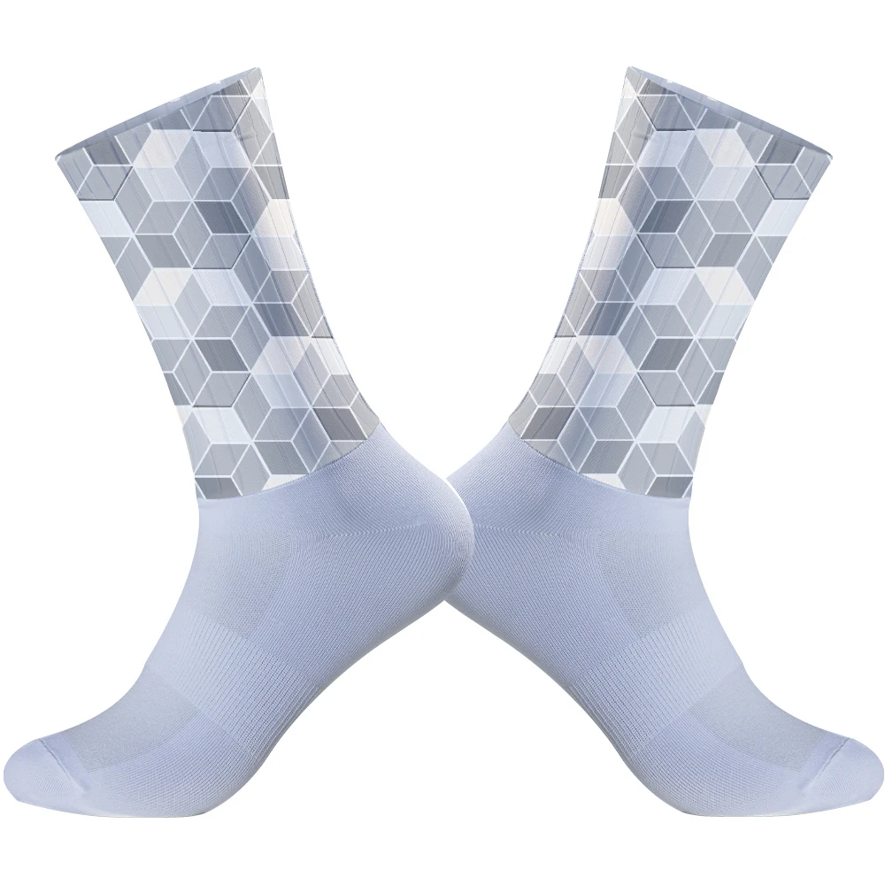 Summer Silicone Aero Socks Men Bicycle Sport Running Bike Socks Whiteline Cycling for Summer sports socks,cycling socks,fitness sports socks,sport socks