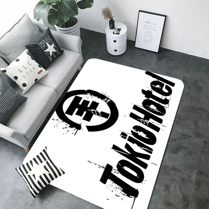 

House Entrance Mat Tokio Hotel Room Mats Washable Non-slip Kitchen Rug Balcony Carpet Home Foot Rugs Bath Door Bathroom Doormat