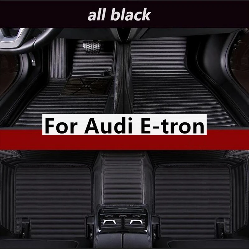 

Поперечные зернистые автомобильные коврики на заказ для Audi E-tron 2018-2023 Q2L Q3 Q3 Sportback 2020-2023, аксессуары для интерьера