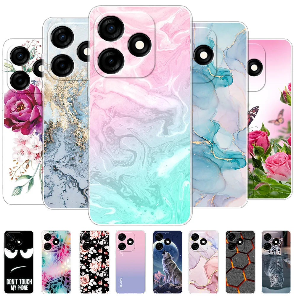 Per Tecno Spark 10 Custodia In Silicone Trasparente Soft Coque Phone Per Tecno Spark 10C Cover Posteriore Per Tecno Spark 10 Pro Bumper Fundas