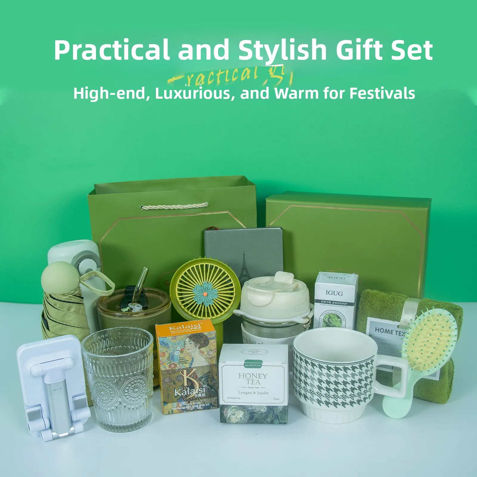 Corporate Year-End Event T Building Gift Box Set Practical Opening Souvenir Client Small Gifts Busin Creative Gifts