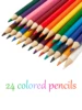 24 Colors Double Headed Pencils for  Professional Drawing Sketching and Pastel Art Premium Student School Art Supplies 2