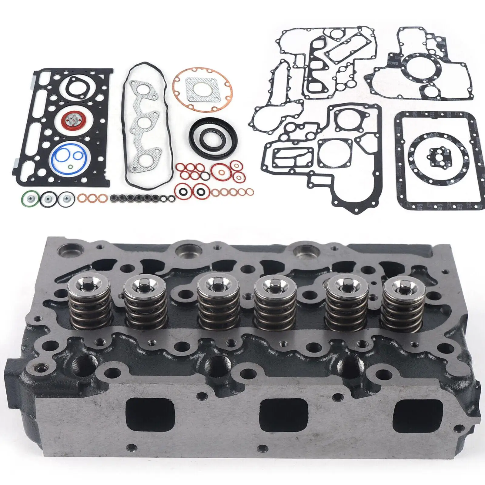 

AP02 Complete Cylinder Head & Gasket Set For Kubota D1503 KX91-3 U35 R420 L2900 L3000