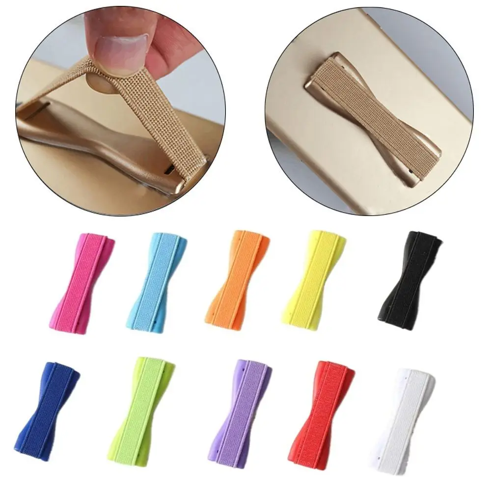 Elastic Phone Grip with Finger Strap – One-Hand Operation and Selfie Secure Wrist Strap