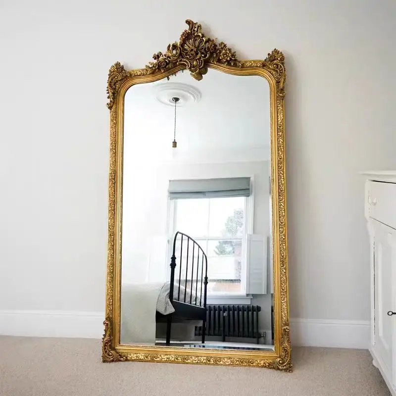 Gold Princess Floor Mirror 4