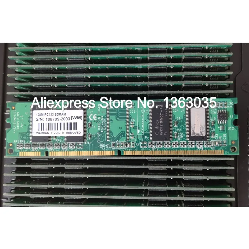 Mémoire RAM PC133 SDRAM Pour Pentium II - Modèle Terminator, Occasion, Format DIMM