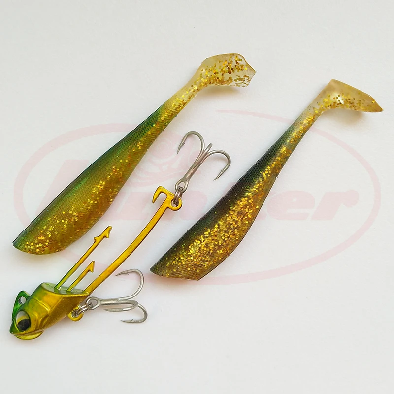 Lunker Swim Bait Jig Head Fishing Soft Lure 19g 23g 30g 37g – Detail 1