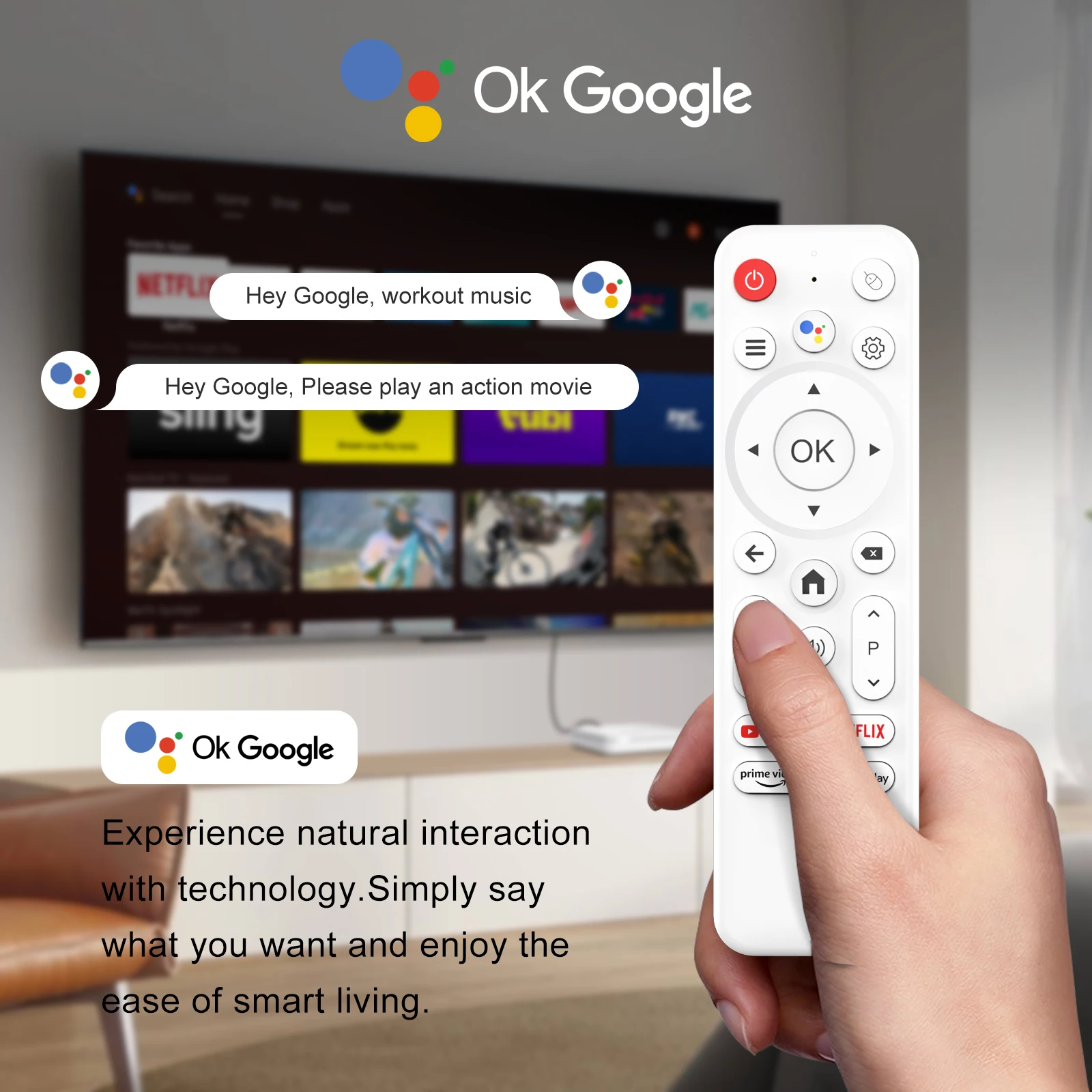 TV Box Android 14.0 H96 MAX H313 Quad Core ARM Cortex A53 Support BT Remote Cont