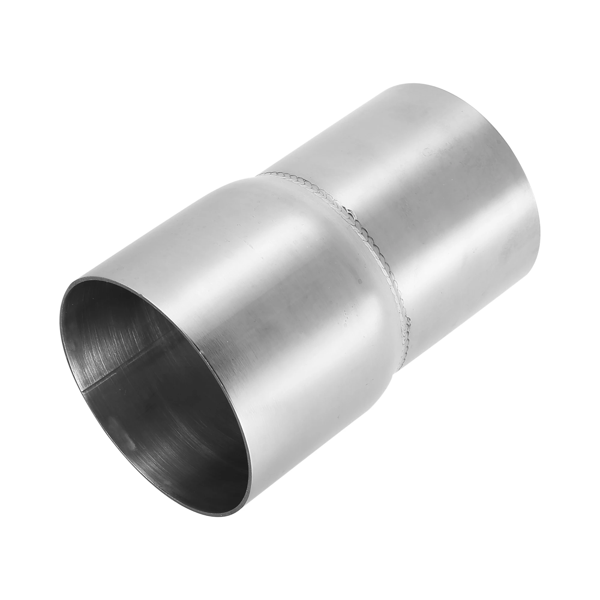 Universele Auto Roestvrijstalen Standaard Uitlaat Reducer Connector Pijpbuis 76mm 63mm 60mm Tot 63 Mm 57mm 52mm 50mm (Kleur : 63mm to 57mm