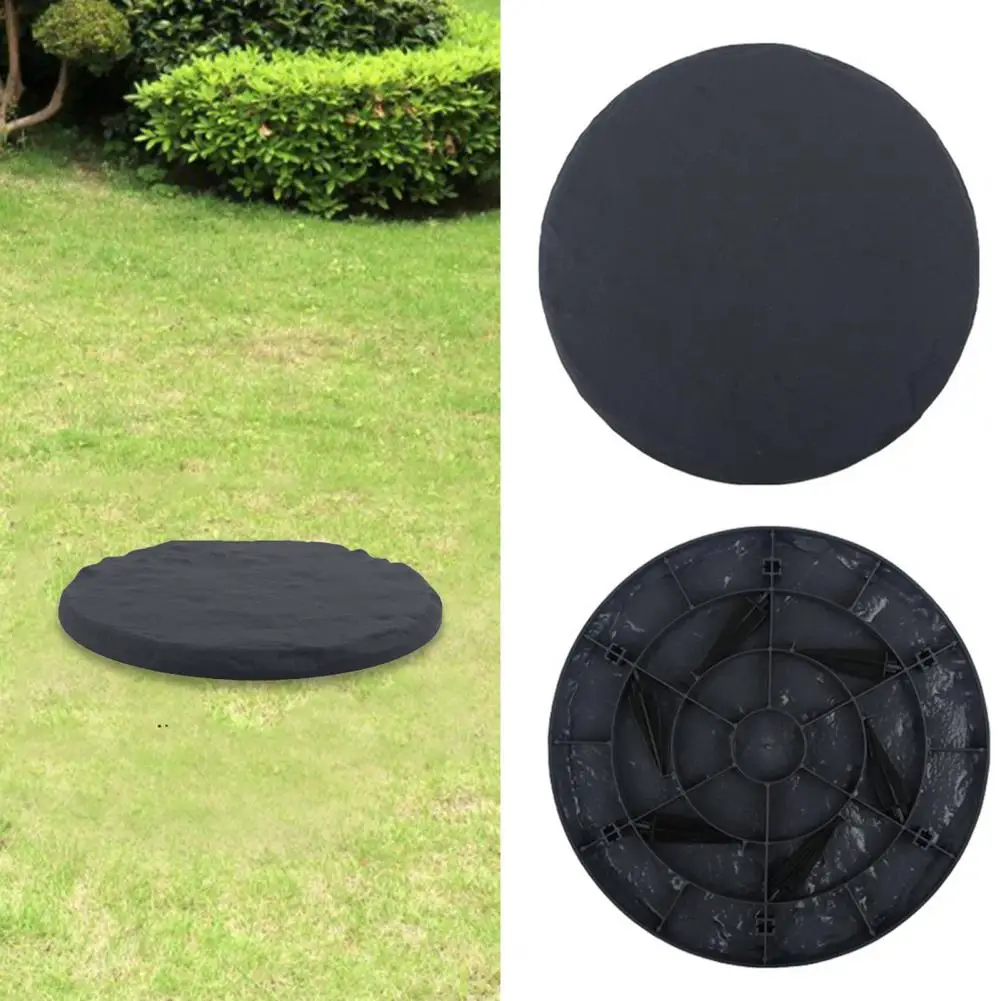 Resin Garden Stones Uv Resistant Stepping Stone Decorative Weather-proof Garden Stepping Stones for Patio Yard for Pathways
