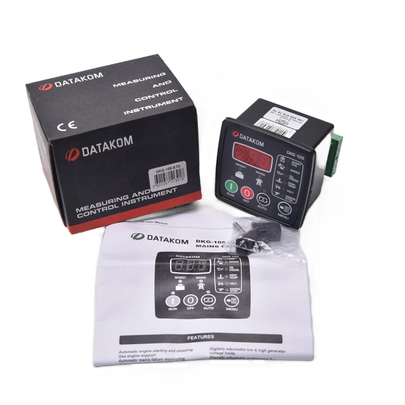 제온 오리지널 발전기 컨트롤러 키트, DATAKOM 자동 시동 및 정지 디젤 컨트롤러 모듈, DKG105