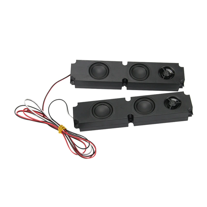 2PCS 8OHM 10W Long Box Full Range Subwoofer Speaker Diaphragm LCD Advertising Machine Monitor TV Speakers