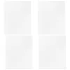 4Pcs Cat Litter Box Shield Clear Protective Scatter Guard Splash Urine Barrier Pet Litter Box Enclosure Accessories 4