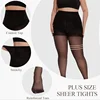 Collants transparents pour femmes, collants spoants, bas 20D, bonneterie sexy, leggings de livraison, grande taille, haute qualité, FS, 2 pièces
